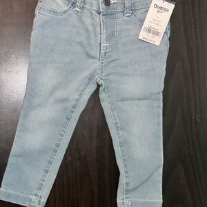 OshKosh B'gosh Light Blue Kids Skinny Jeans -12 months